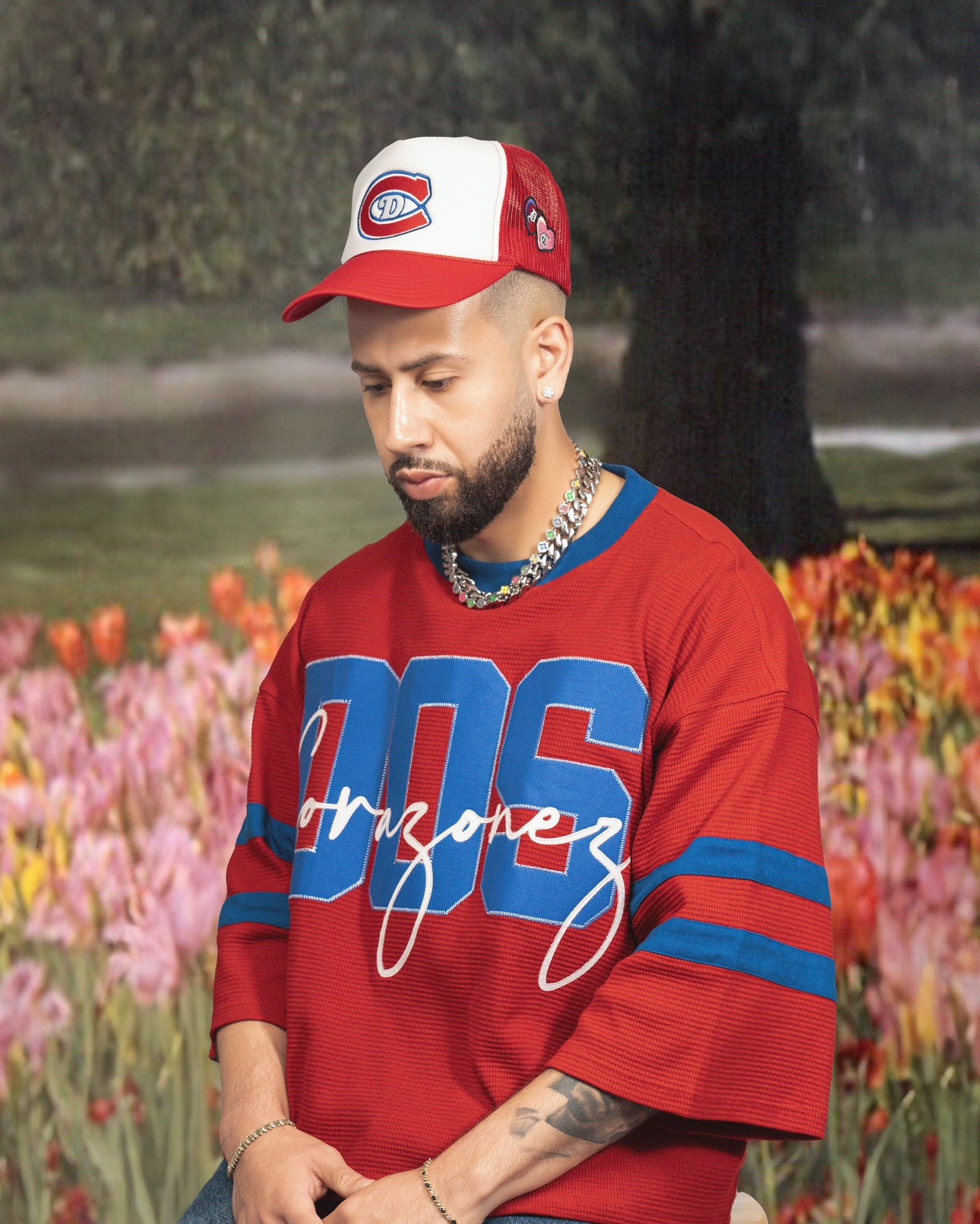 Waffle Knit Jersey (Picture Day)