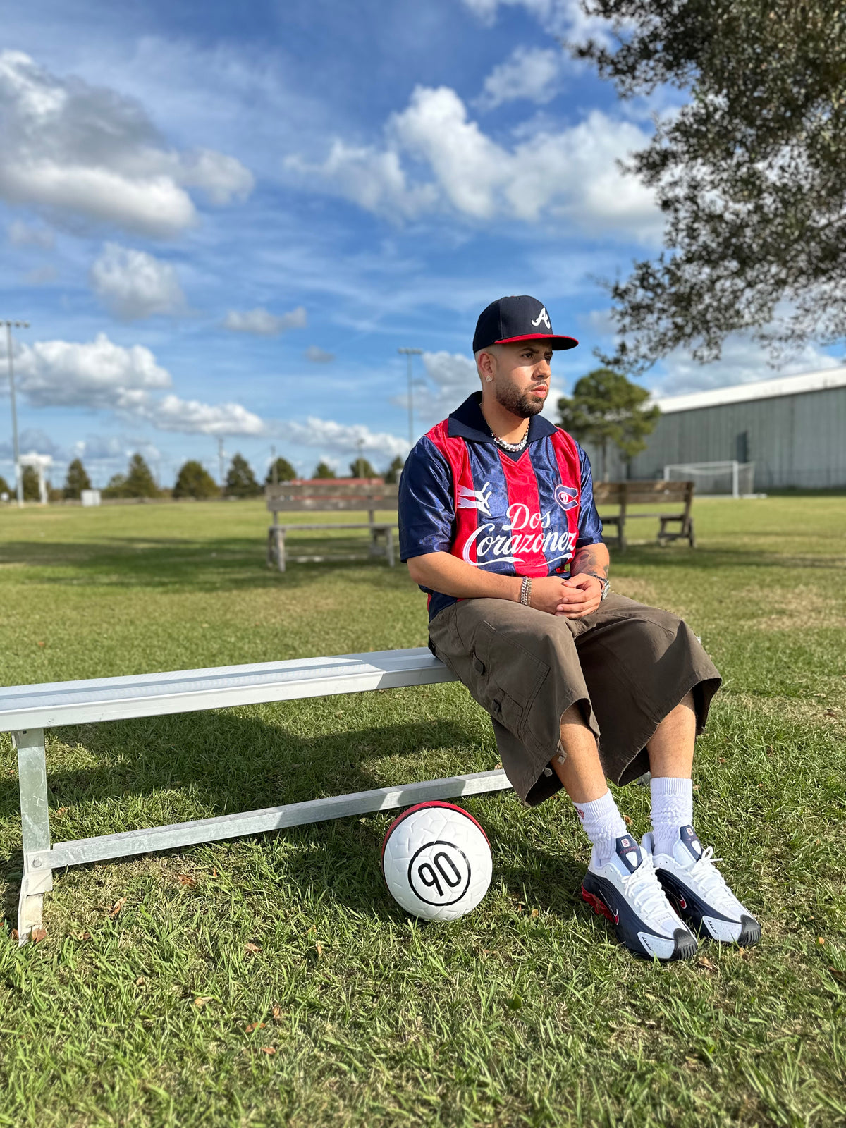 Soccer Jersey (Red/Blue)