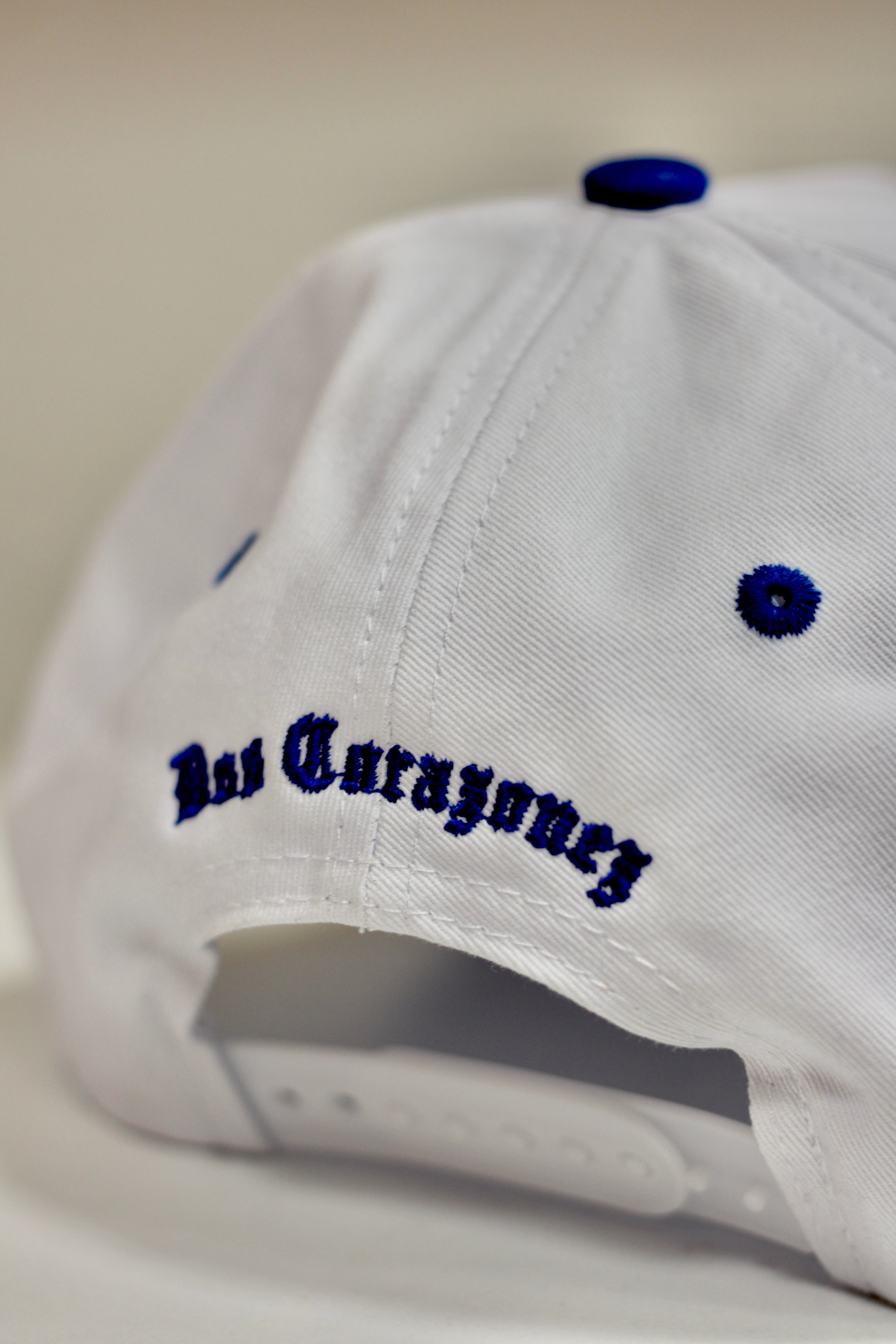 5 Panel Hat (Wht/Royal)