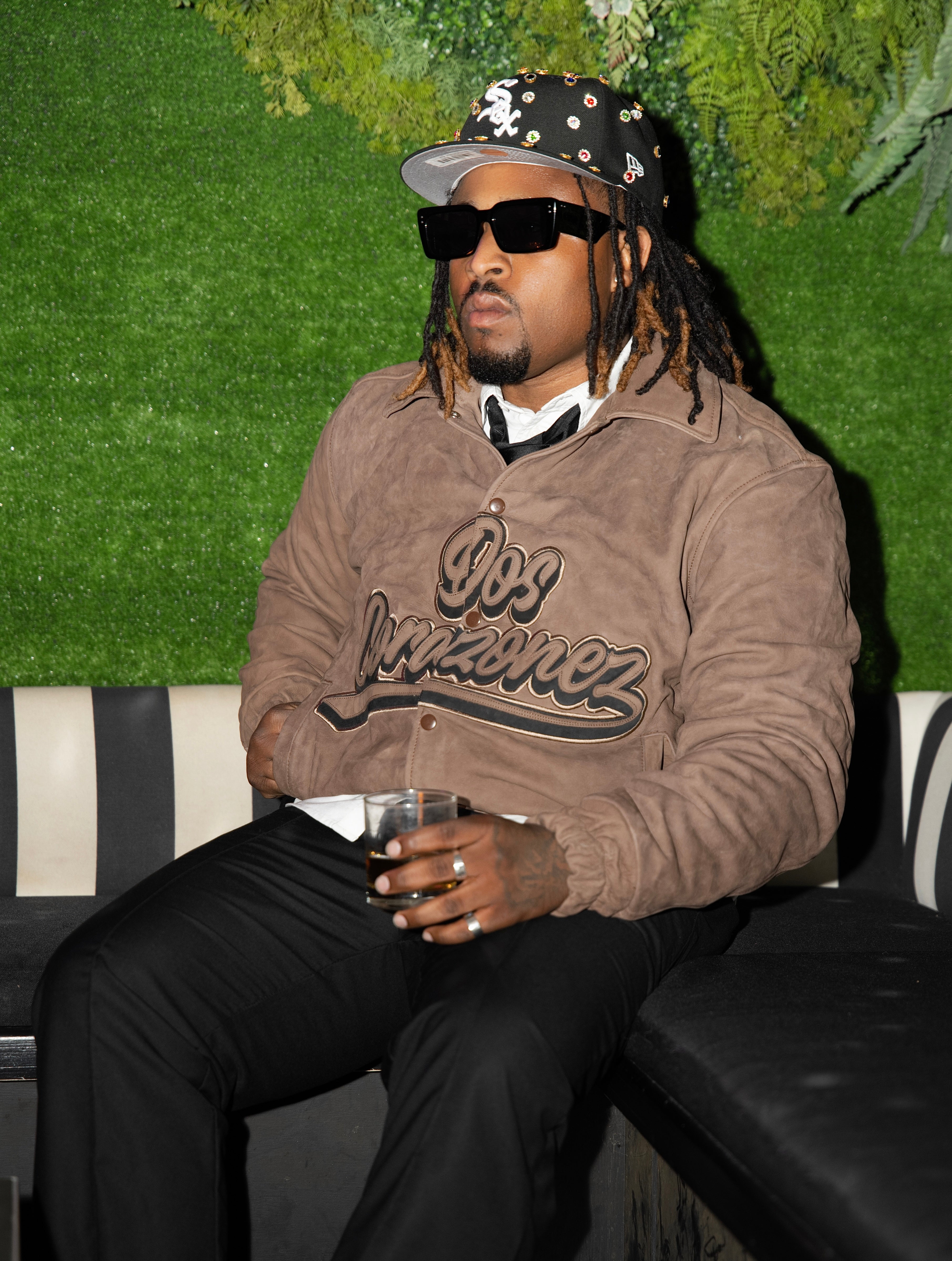 Nubuck Leather Jacket (Brown)