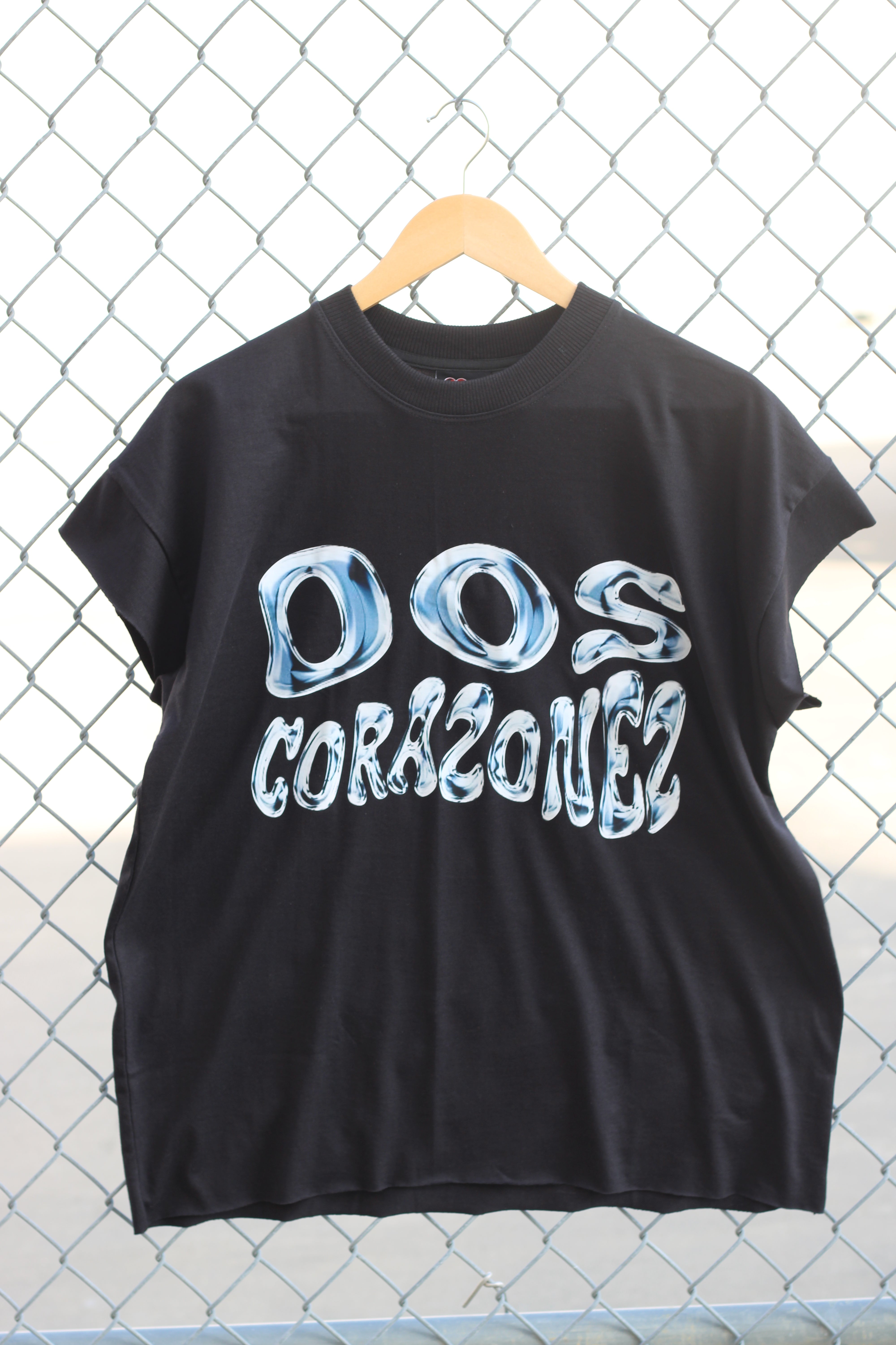 Stainless Cutoff Tee (Blk/Silver)