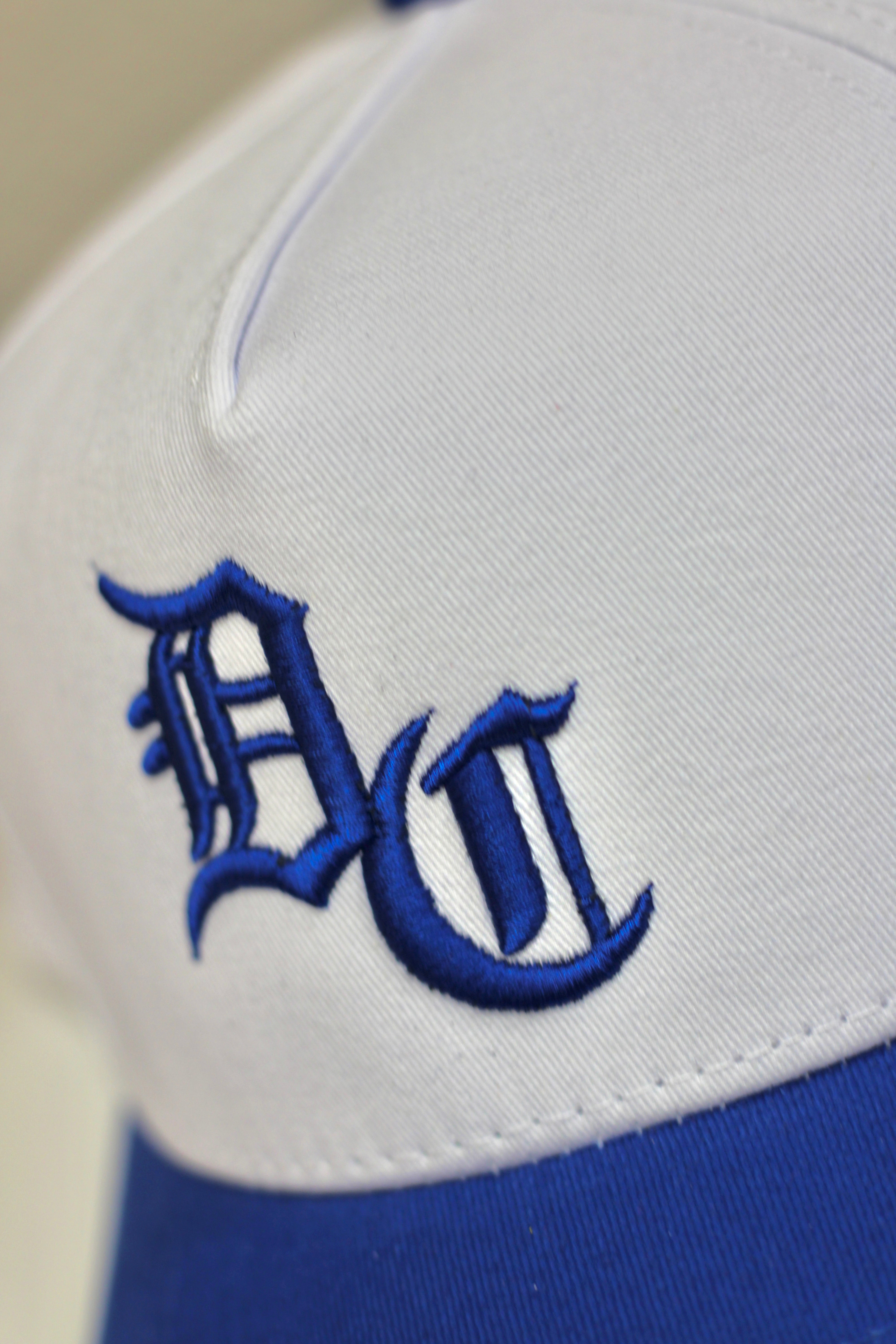 5 Panel Hat (Wht/Royal)