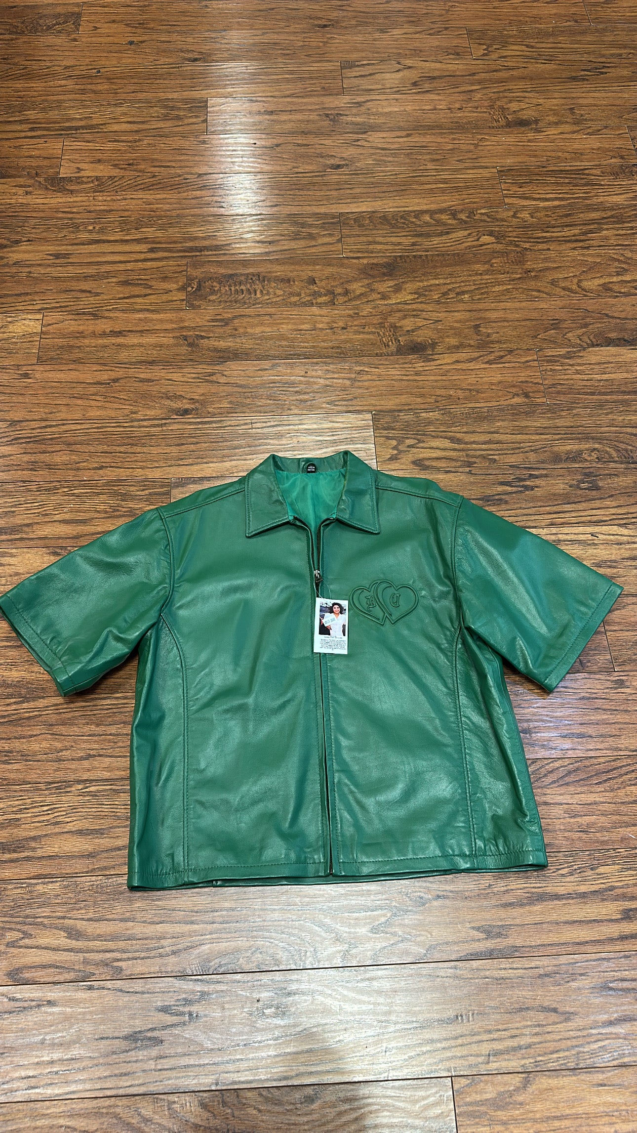 Leather Top (Green)