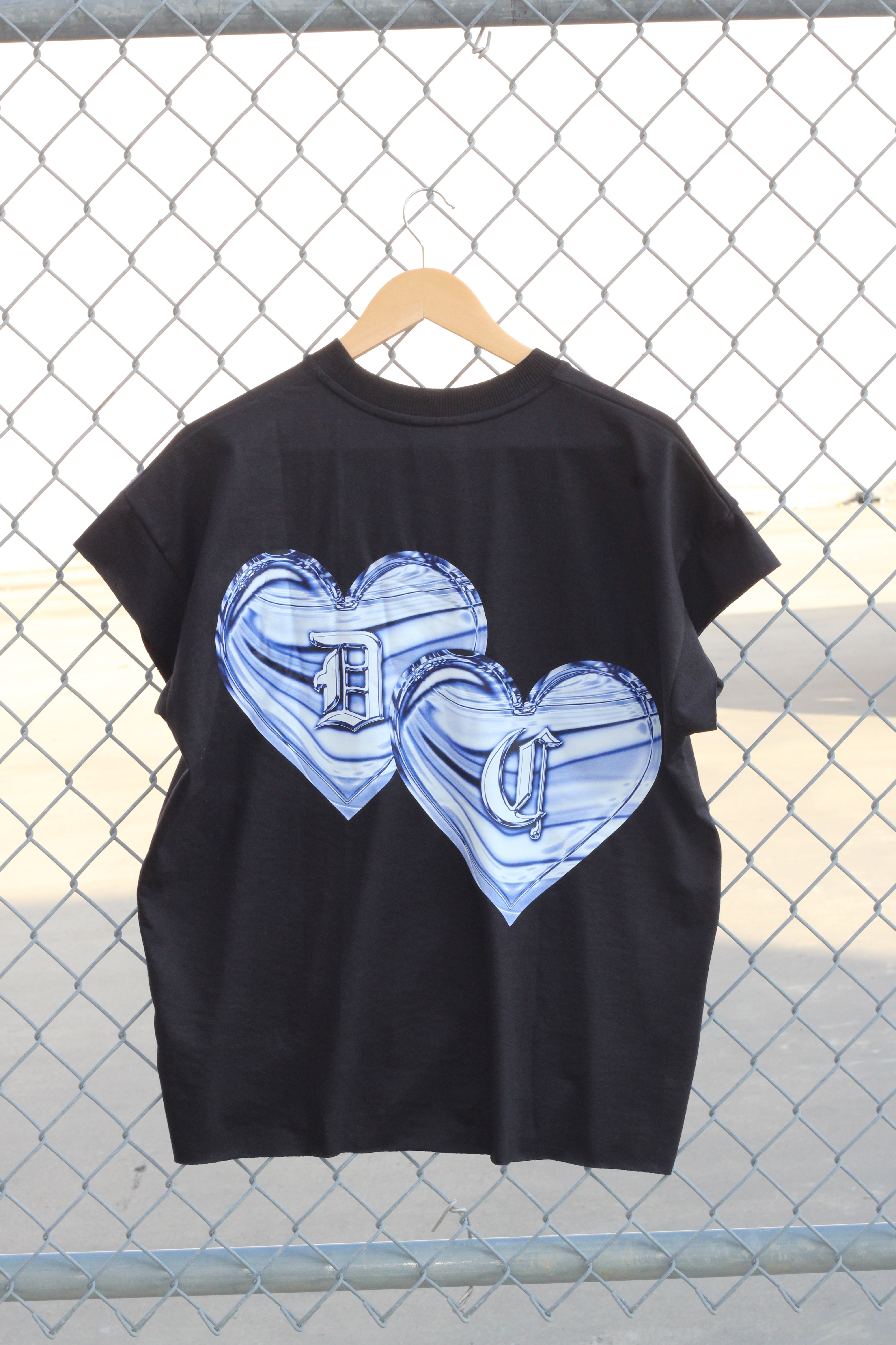 Stainless Cutoff Tee (Blk/Silver)