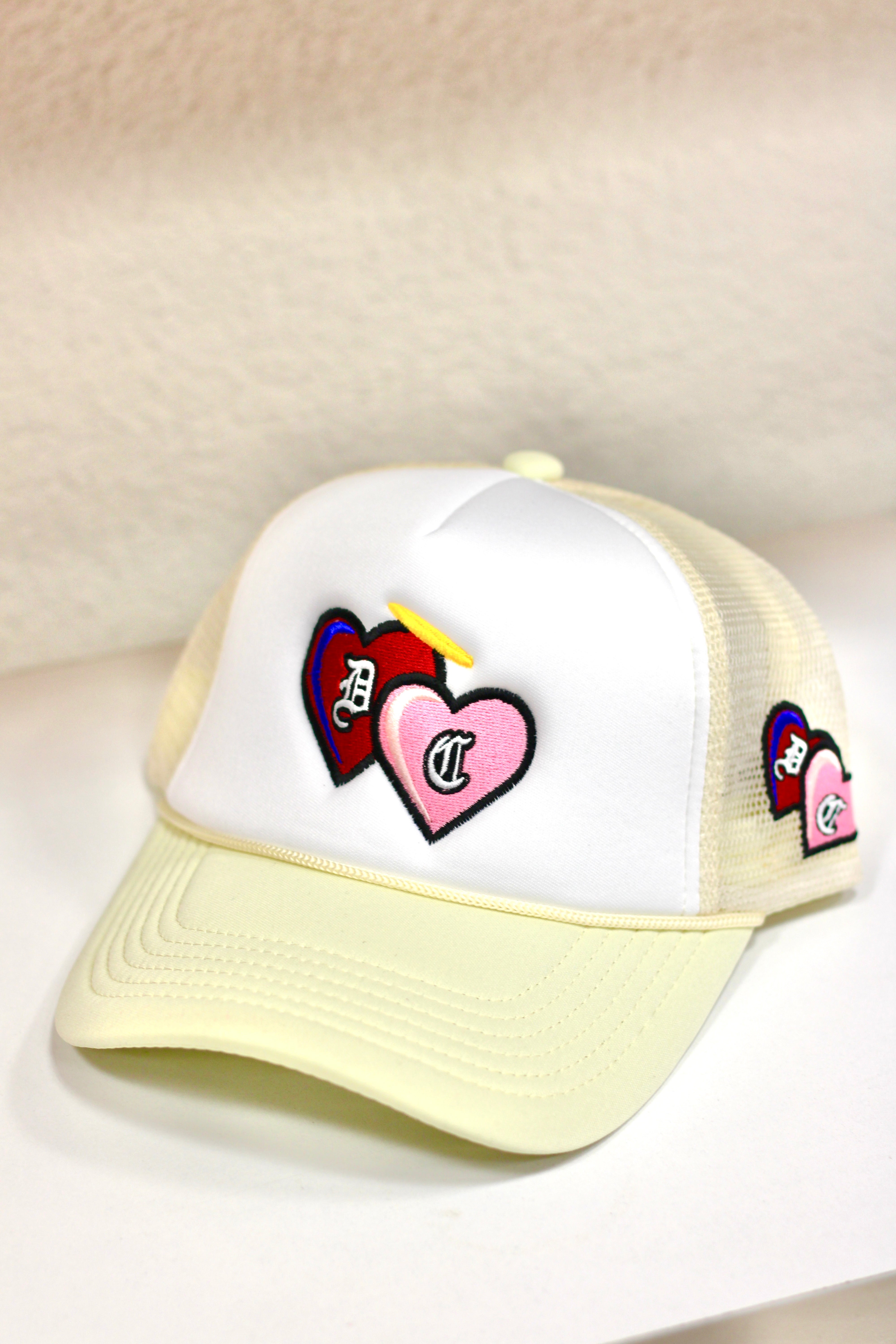 Trucker Hat (White/Cream)