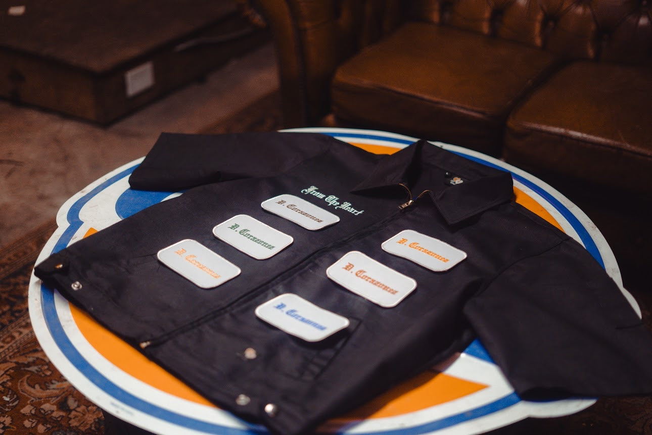 DC Work Top (Black with 6 Velcro Patches)