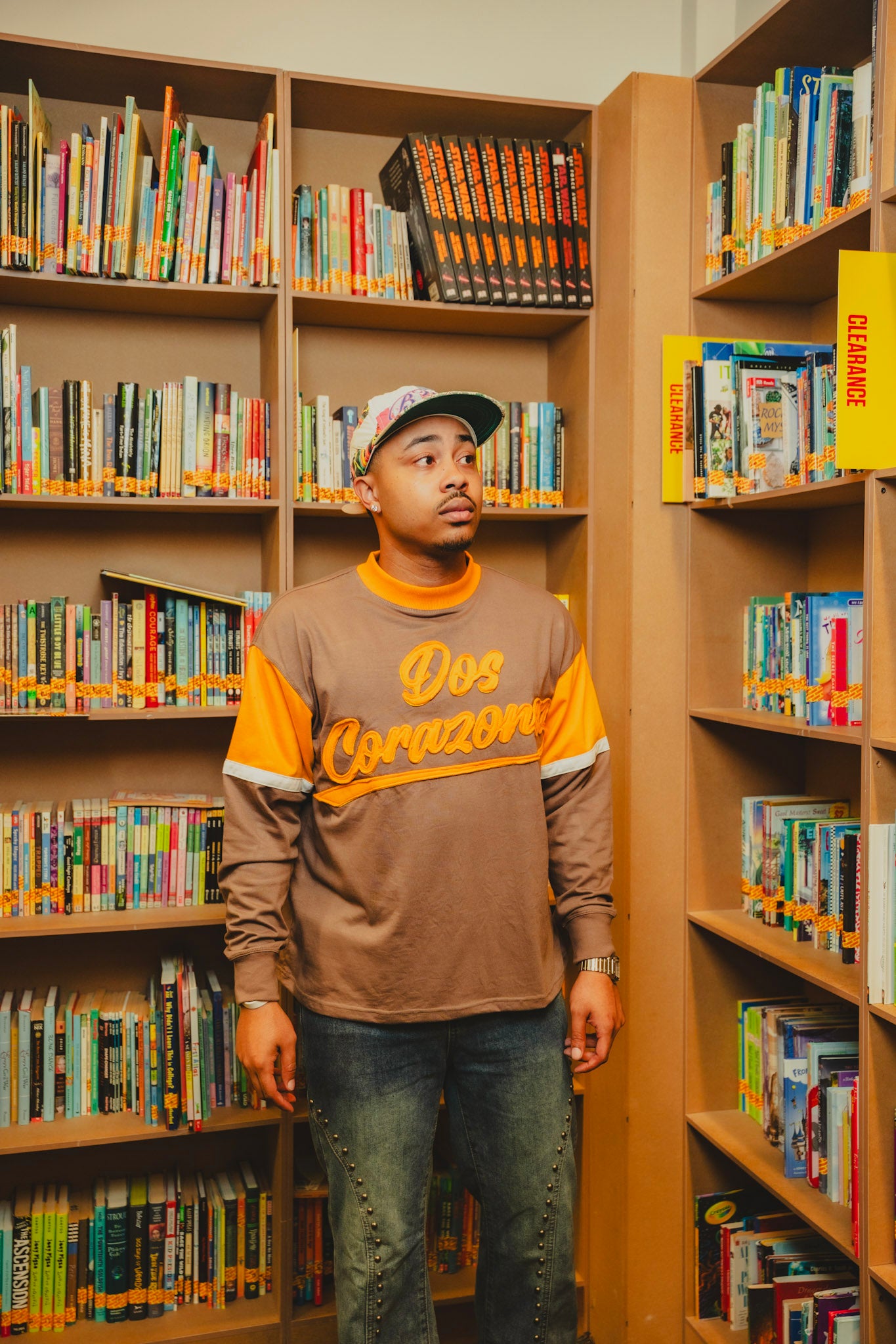 Reaction Tee Ls (Brown/Yellow)