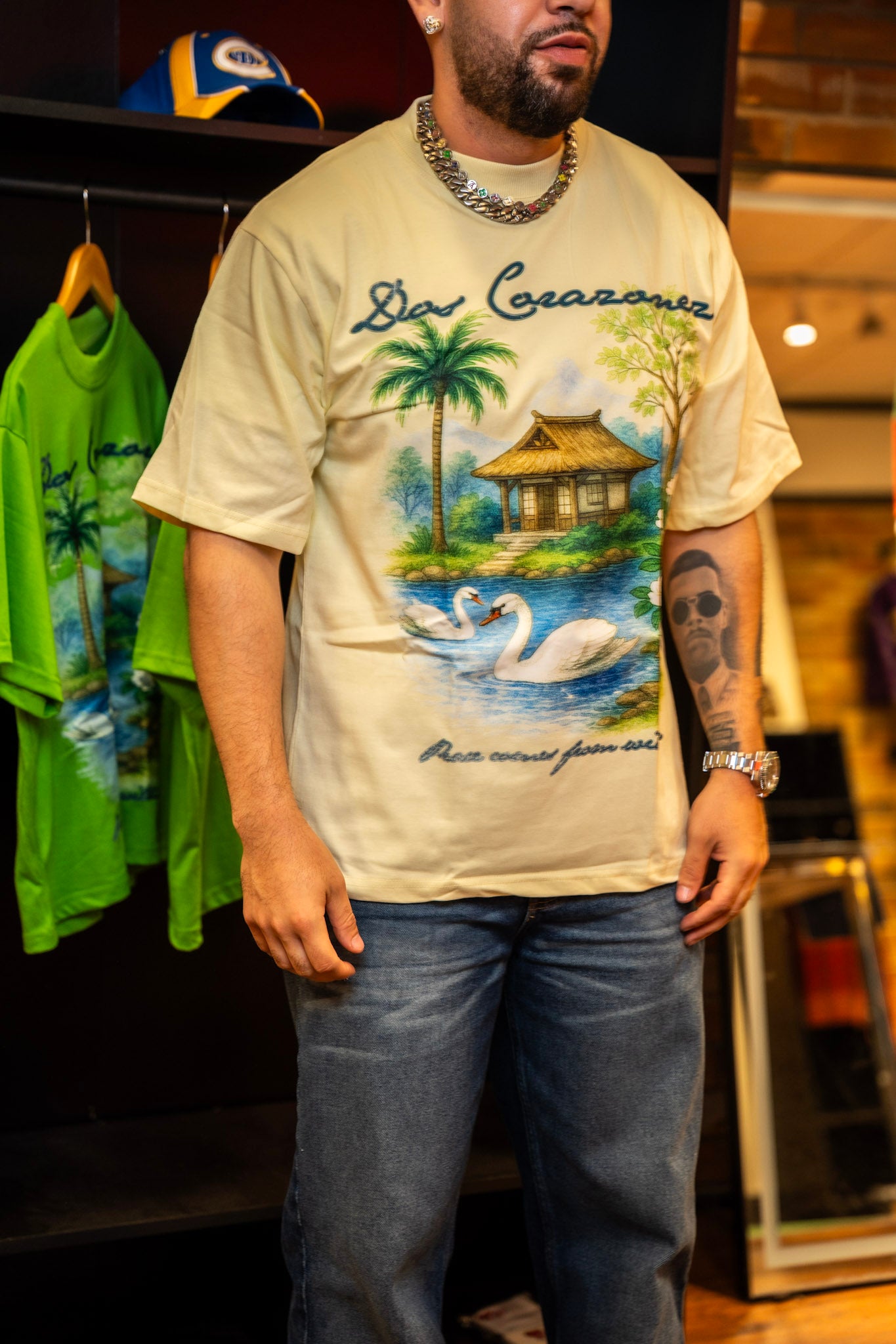 Sanctuary Tee (Cream)