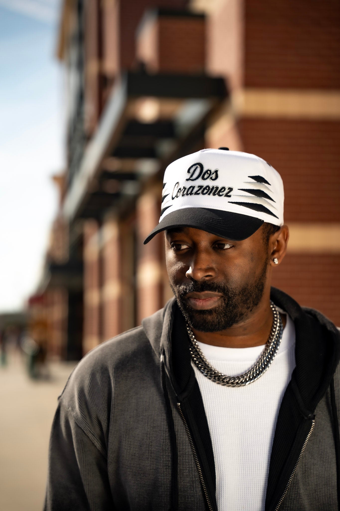 Retro Snapback (Blk/Gry)