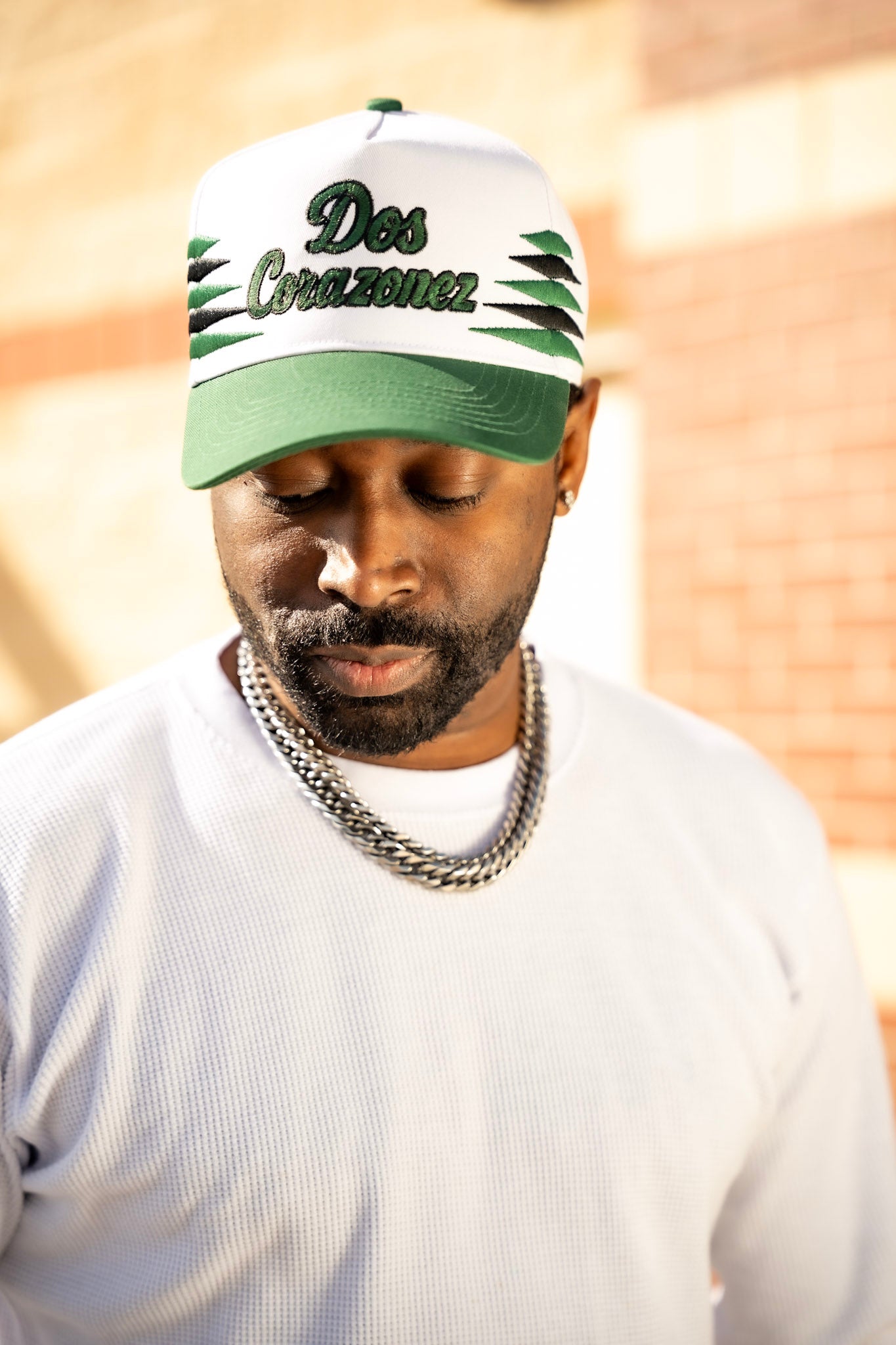 Retro Snapback (Green/Blk)