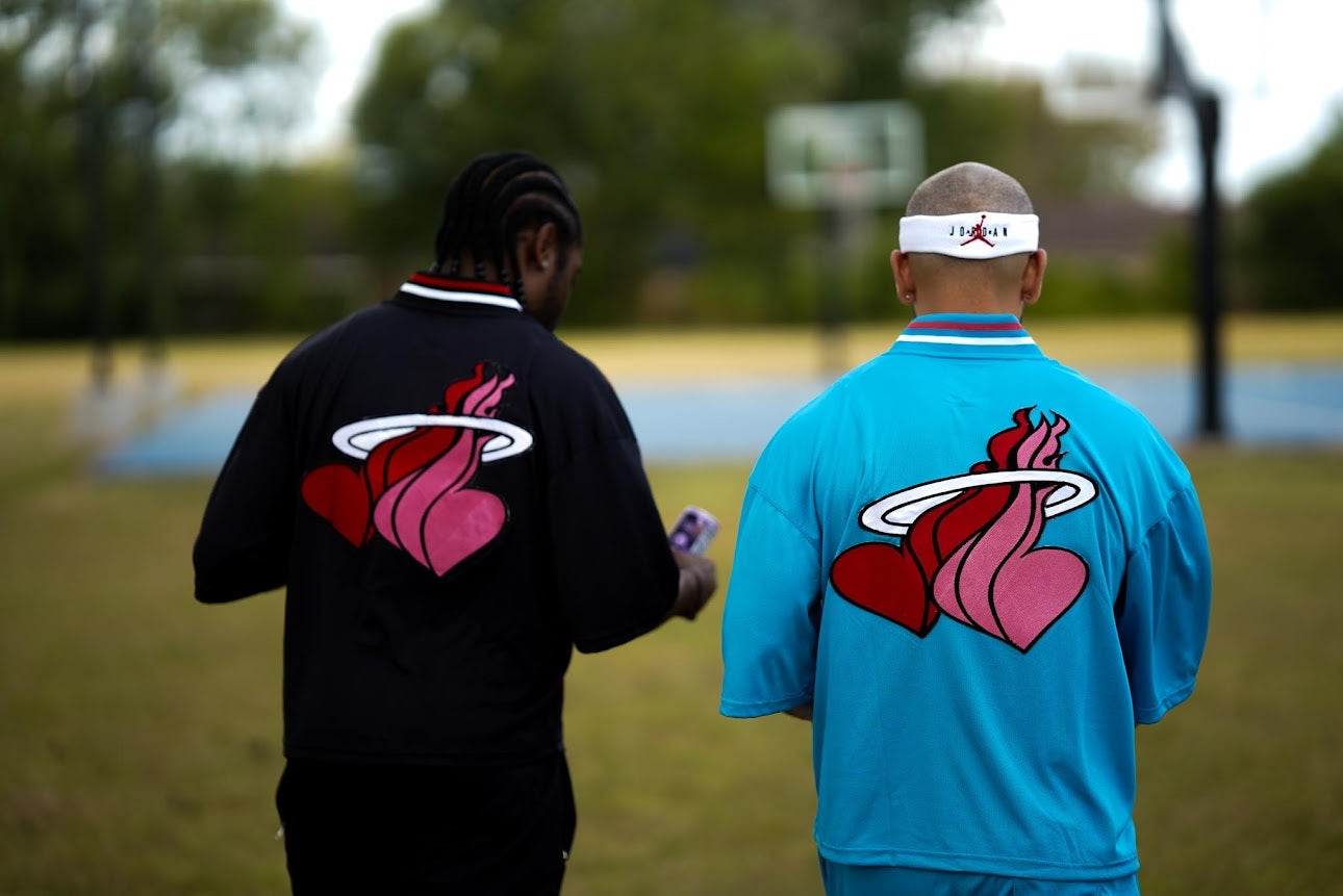 Shoot Around Shirt (Miami Blue)