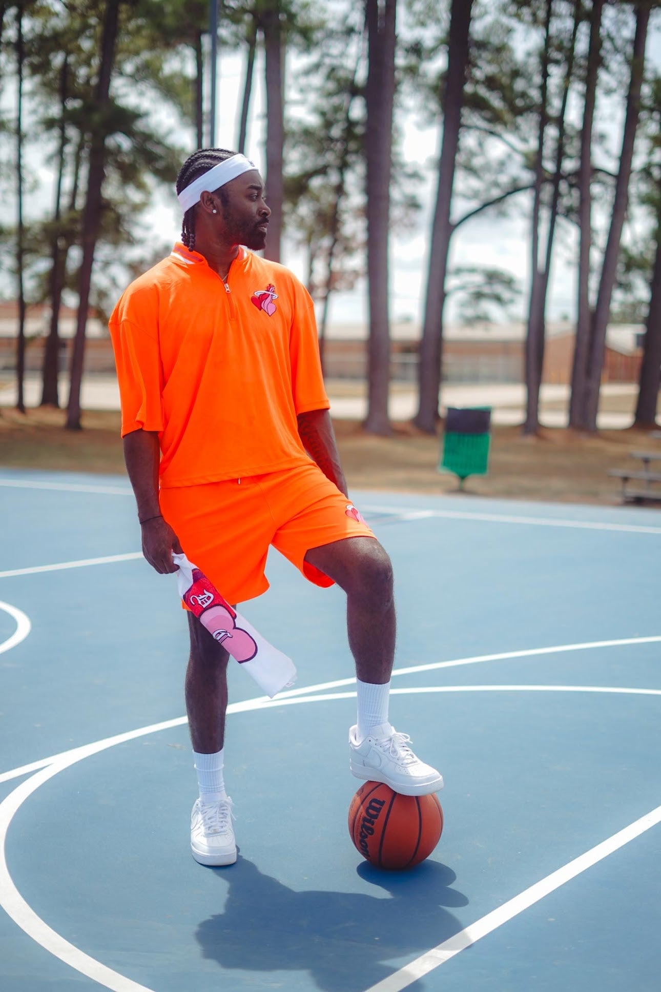 Shoot Around Shorts (Orange)