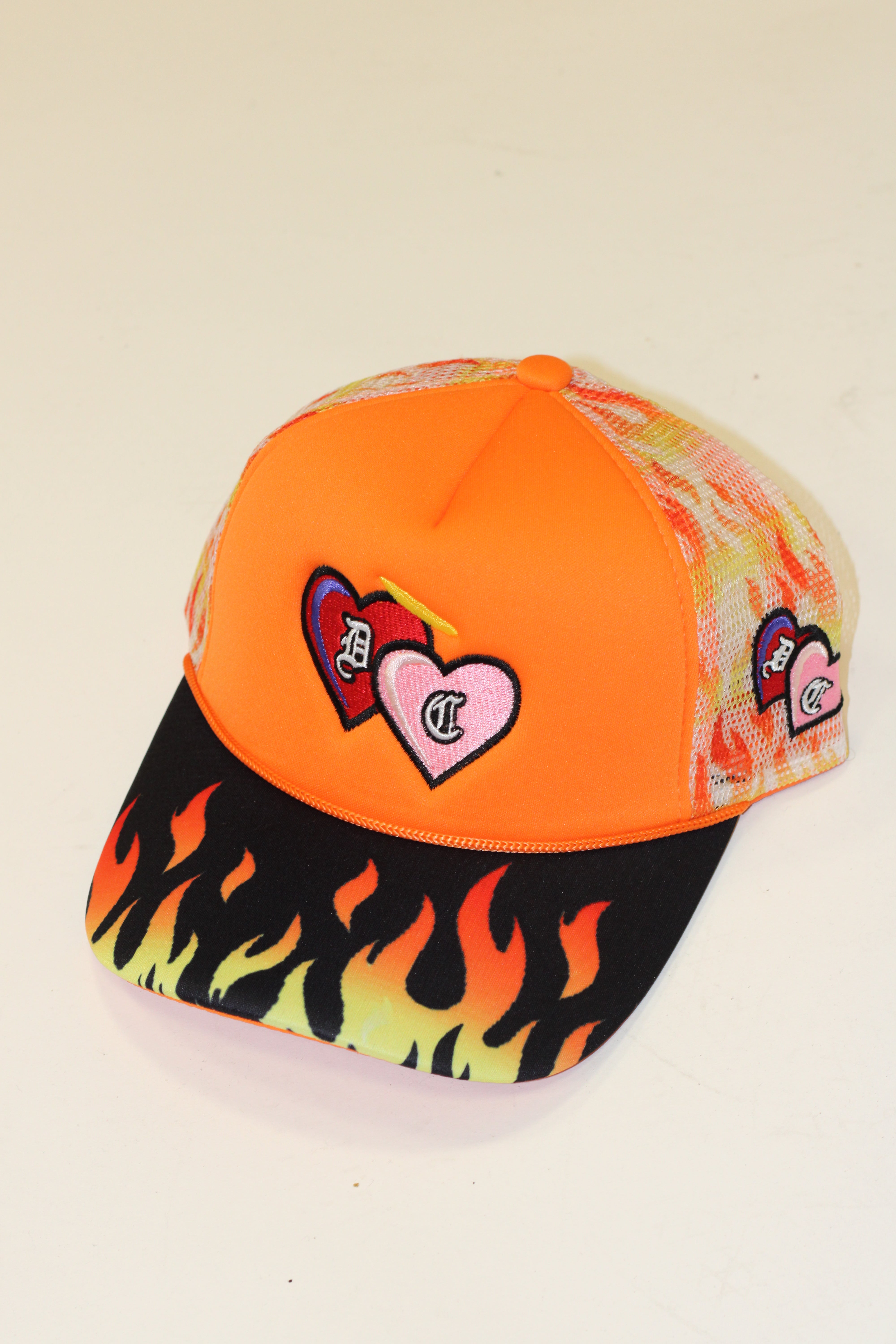 Trucker Hat (Orange Flame)