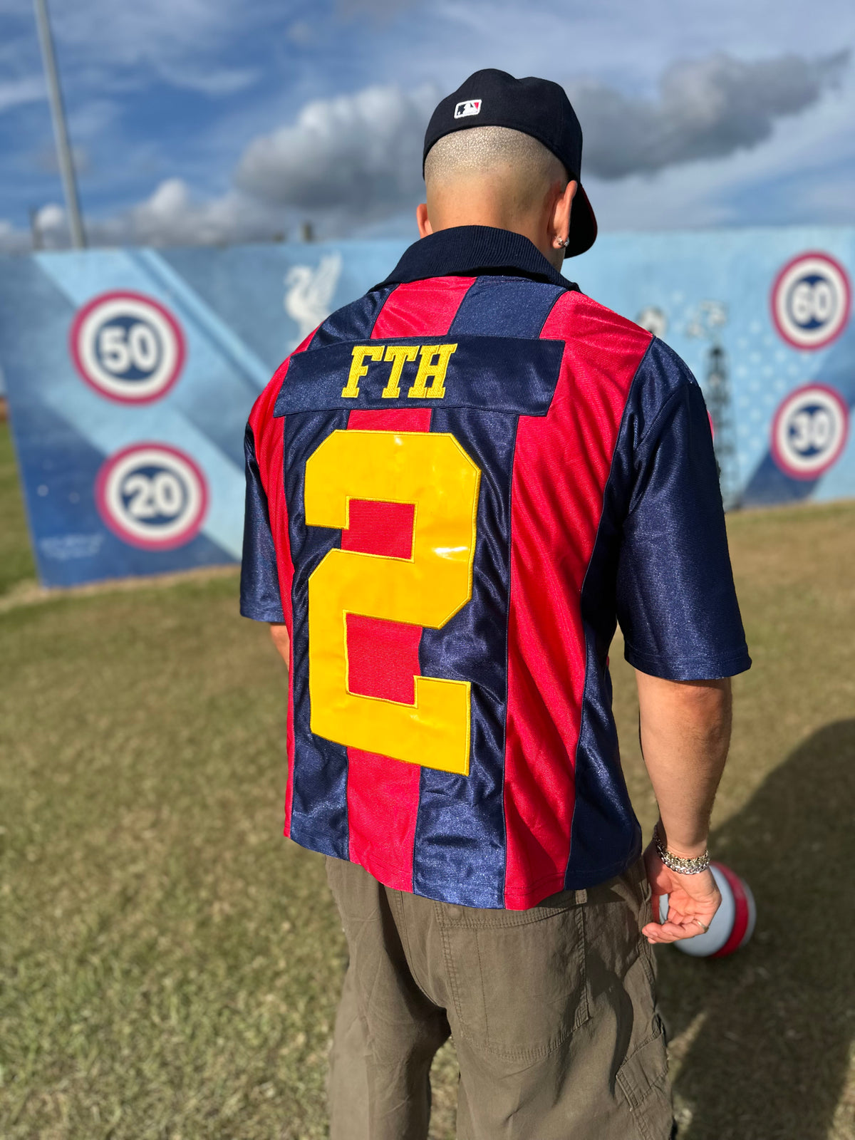Soccer Jersey (Red/Blue)