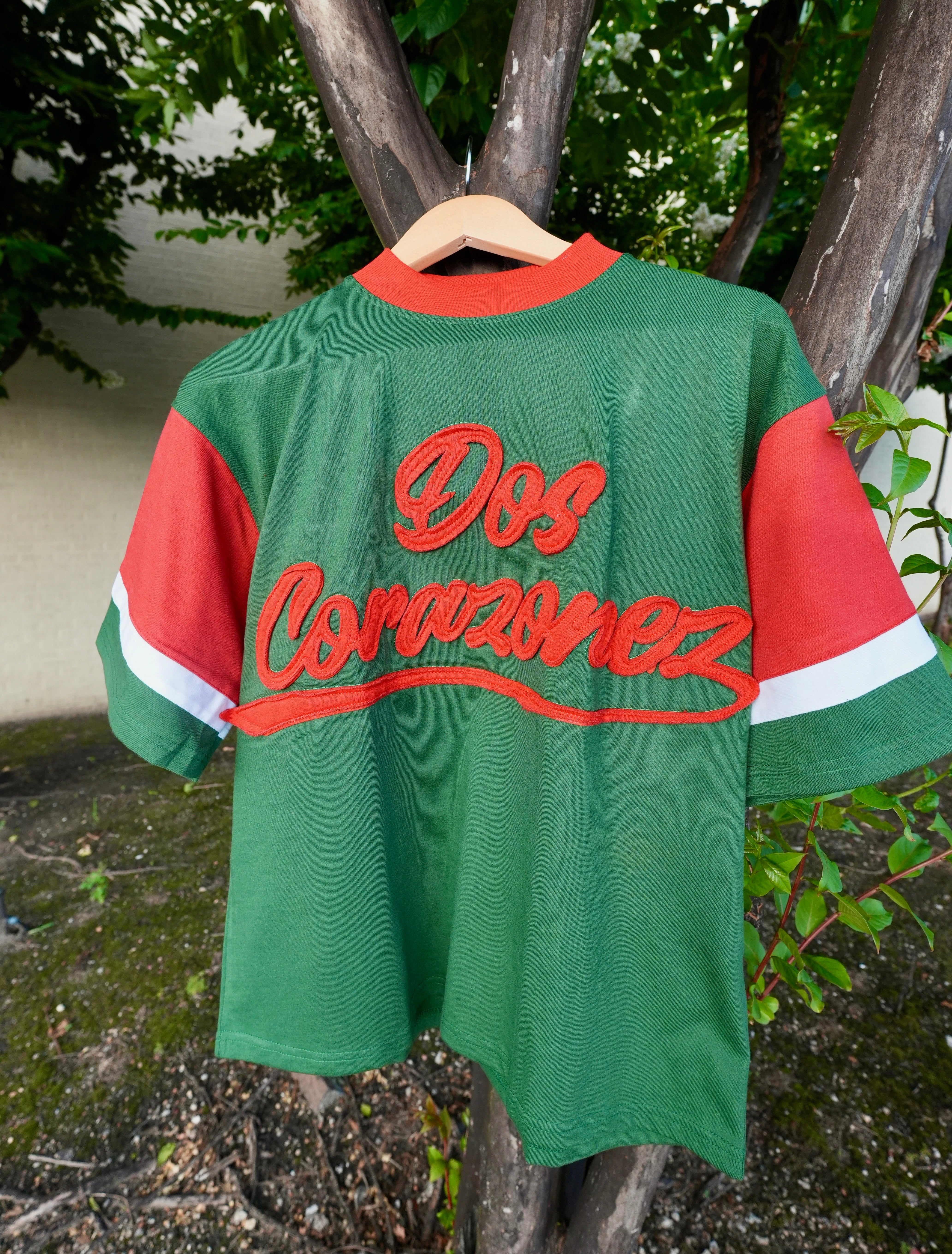 Reaction Tee (Forrest Green/Red/Wht)