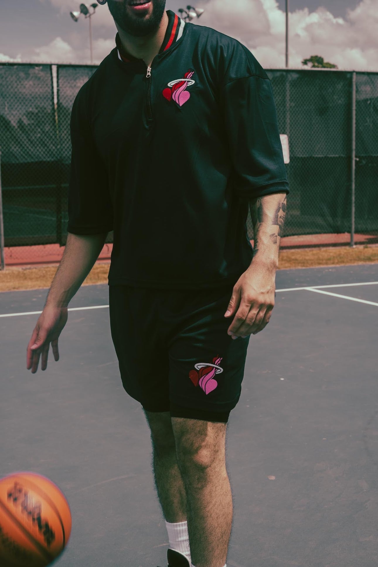 Shoot Around Mesh Shorts (Black)