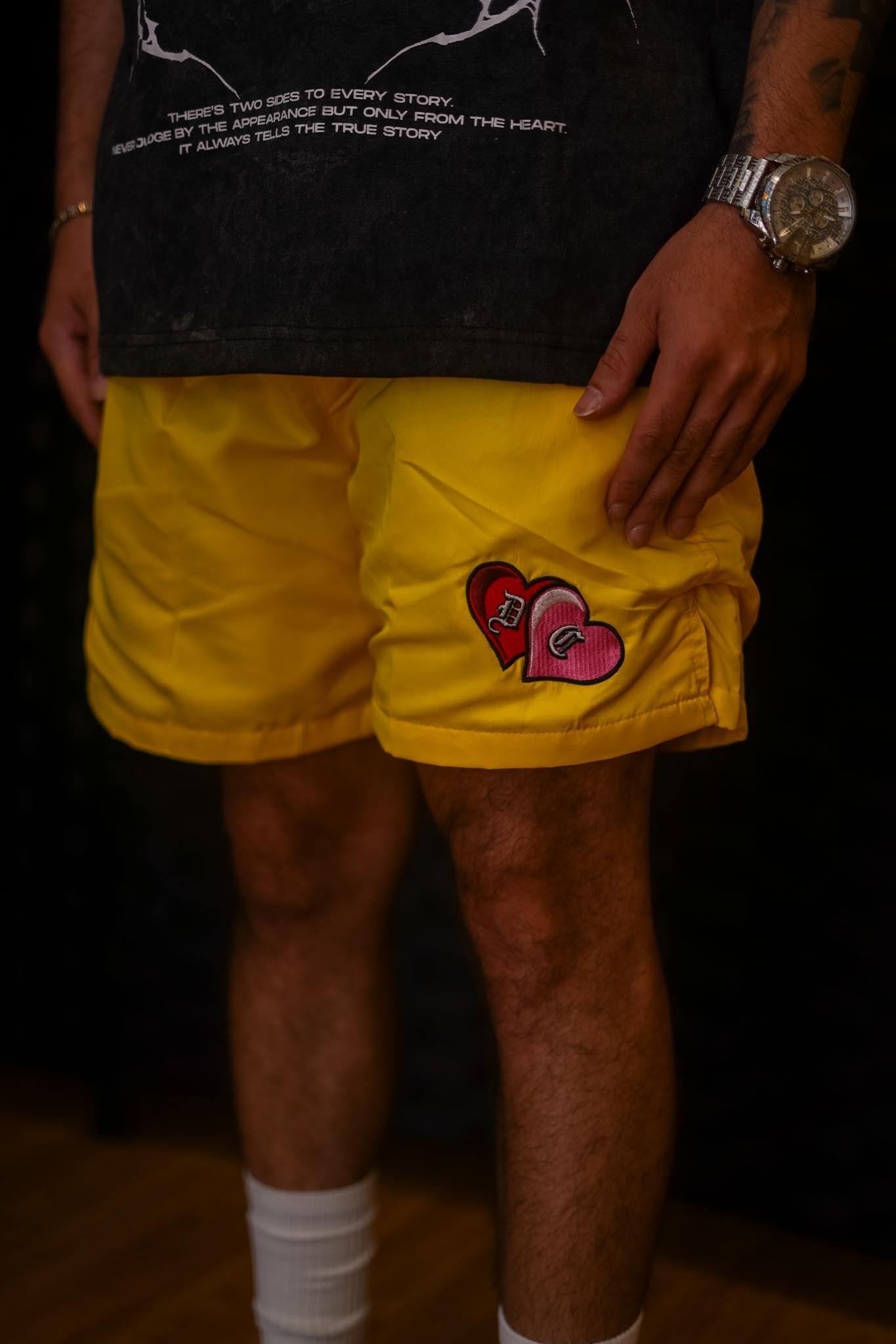 Woven Shorts (Yellow)