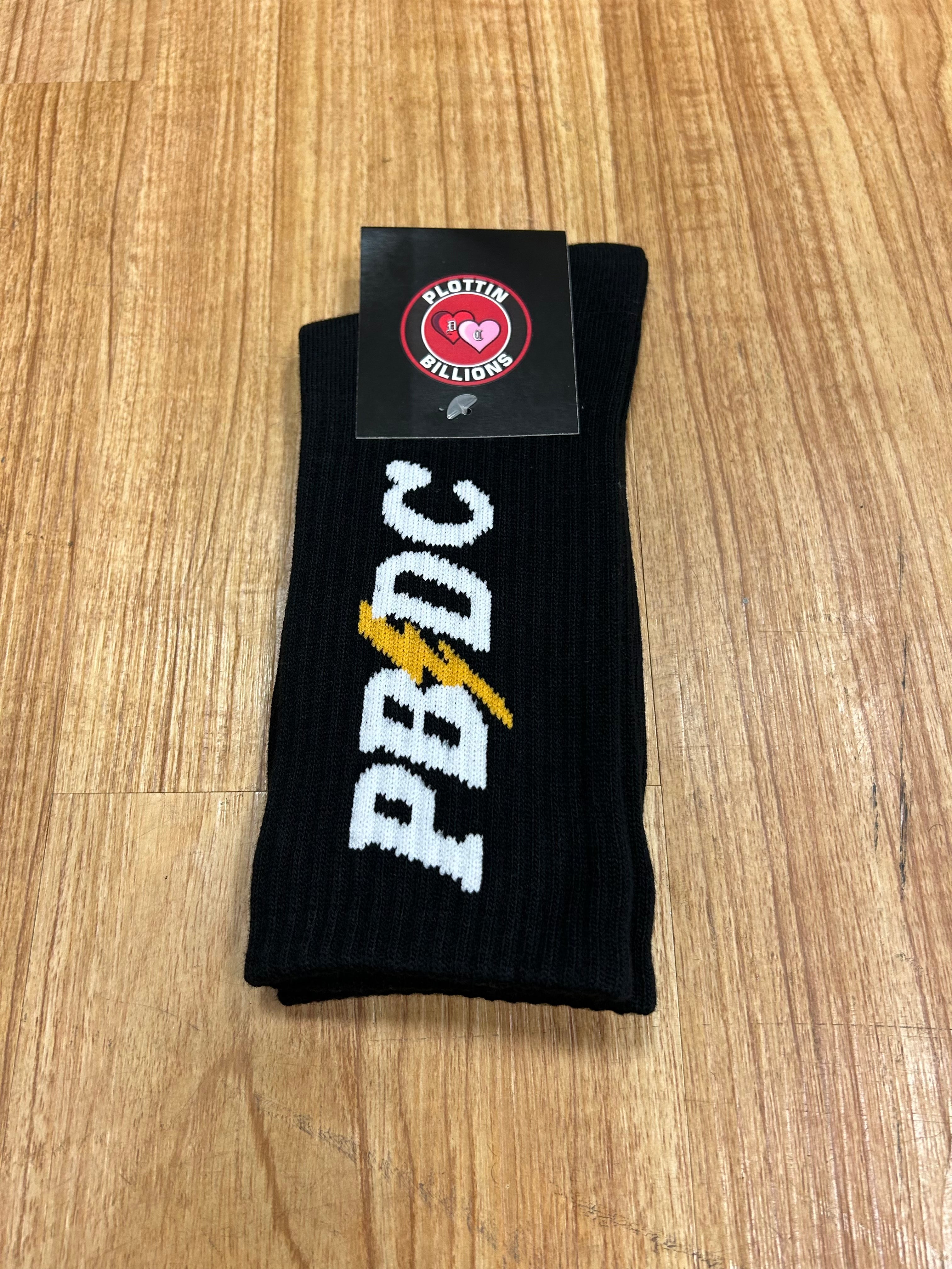 PBDC Socks (Black/White)