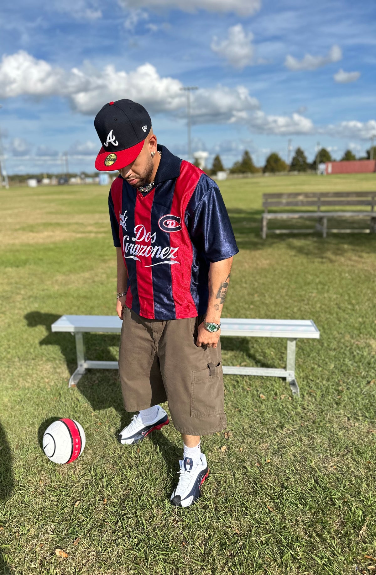 Soccer Jersey (Red/Blue)