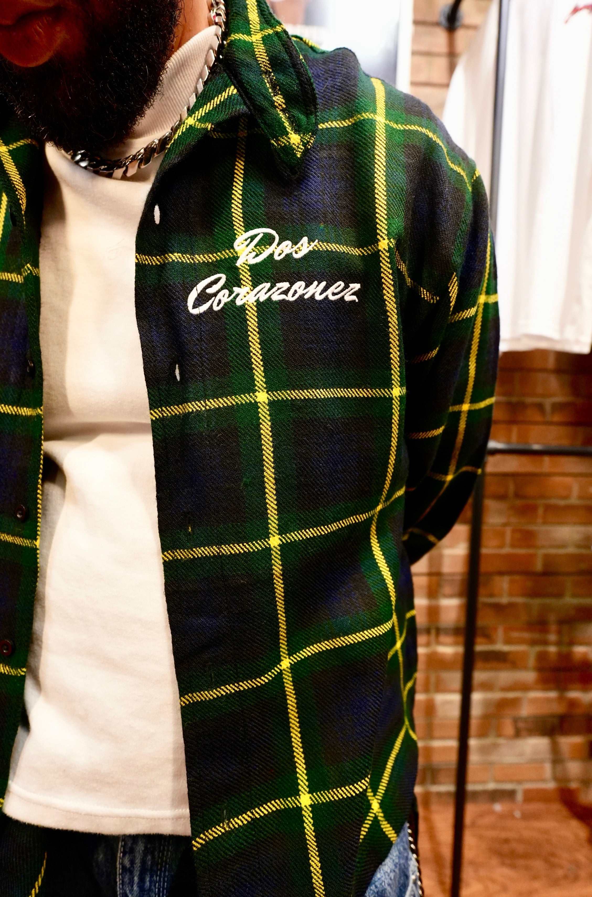 Flannel (Navy/Green/Yellow)