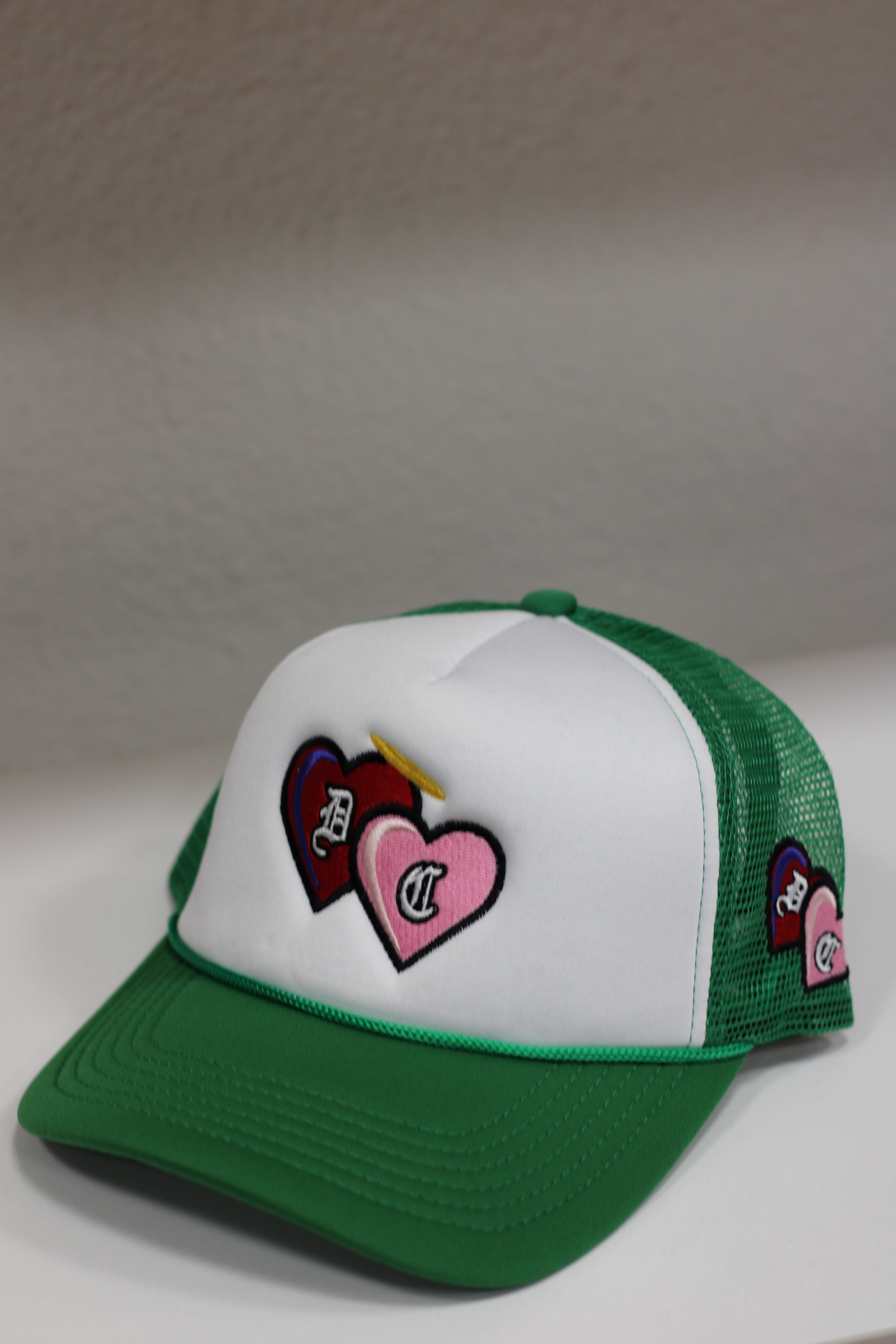 Trucker Hat (Wht/Green)