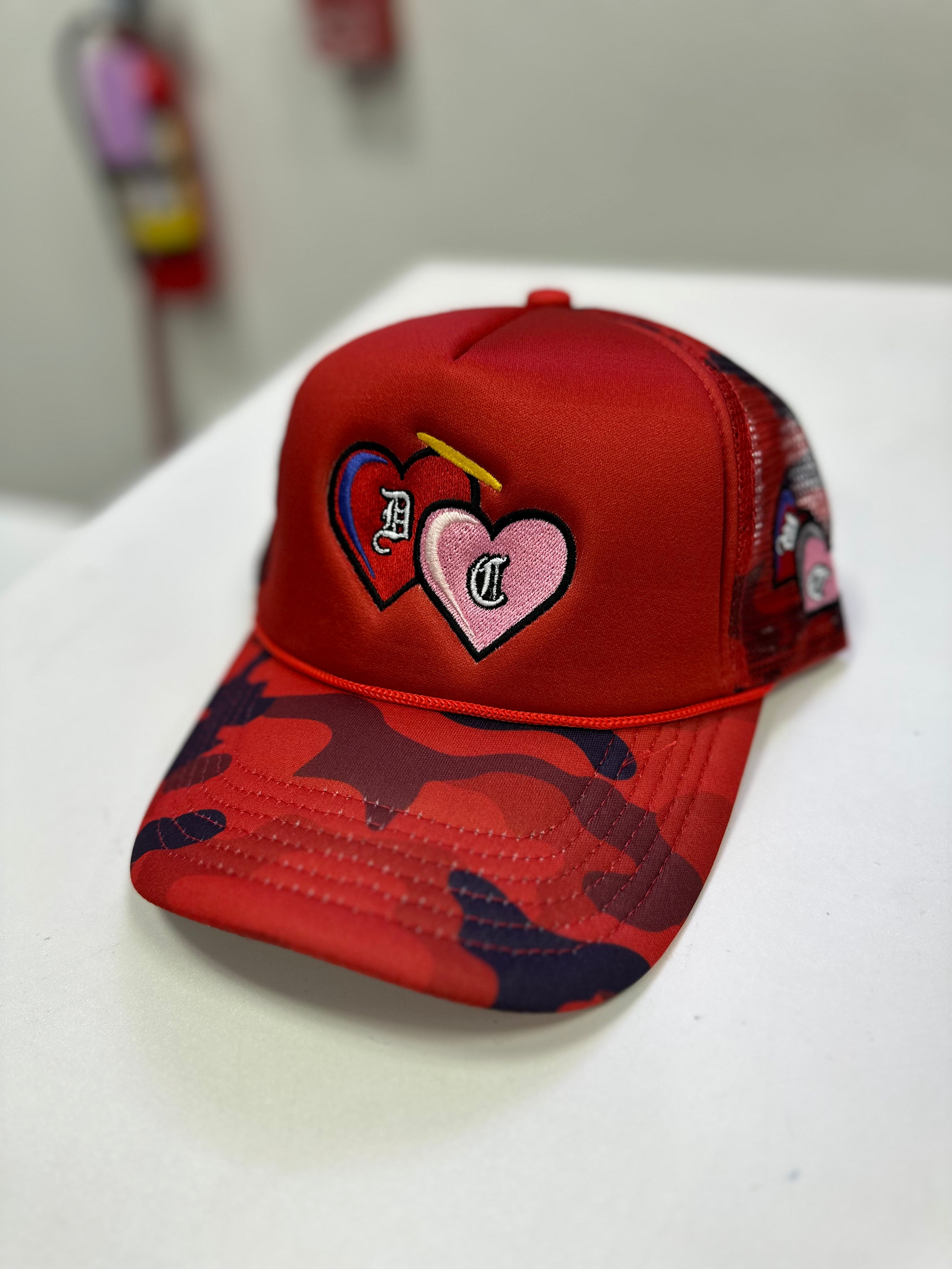 Trucker Hat (Red Camo)